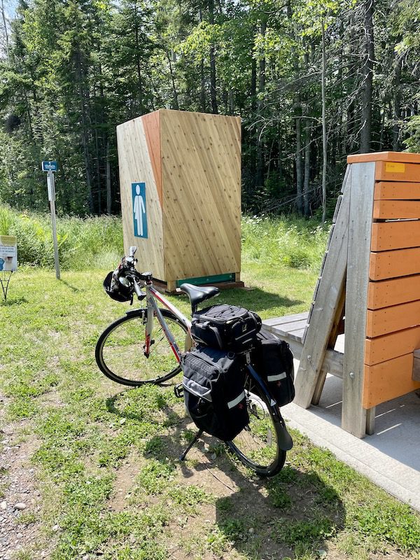 The Acadian Peninsula Veloroute in northeast New Brunswick has great trail support for riders, including w