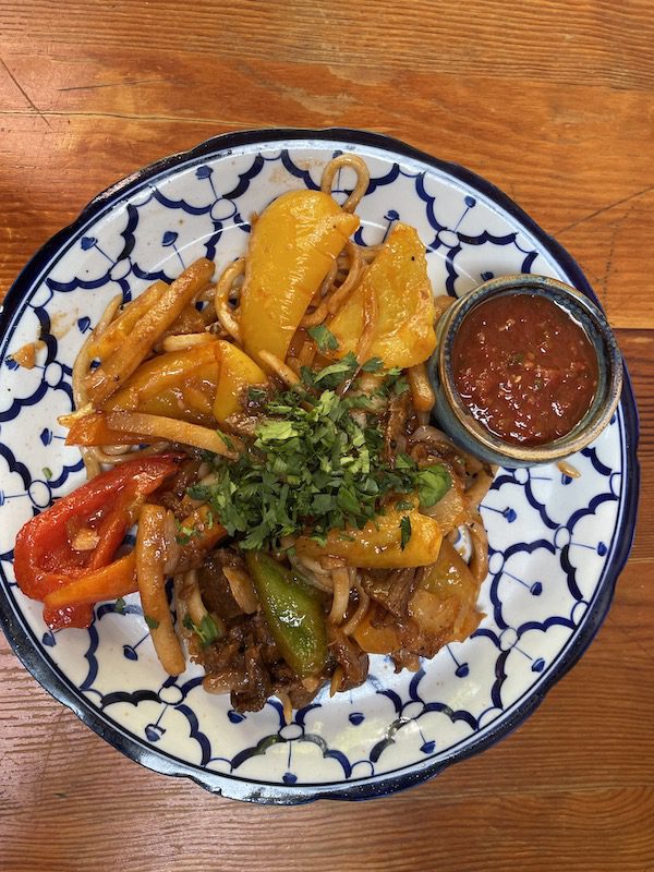 Uzbeki Pasta at Balti Jaam in Tallinn