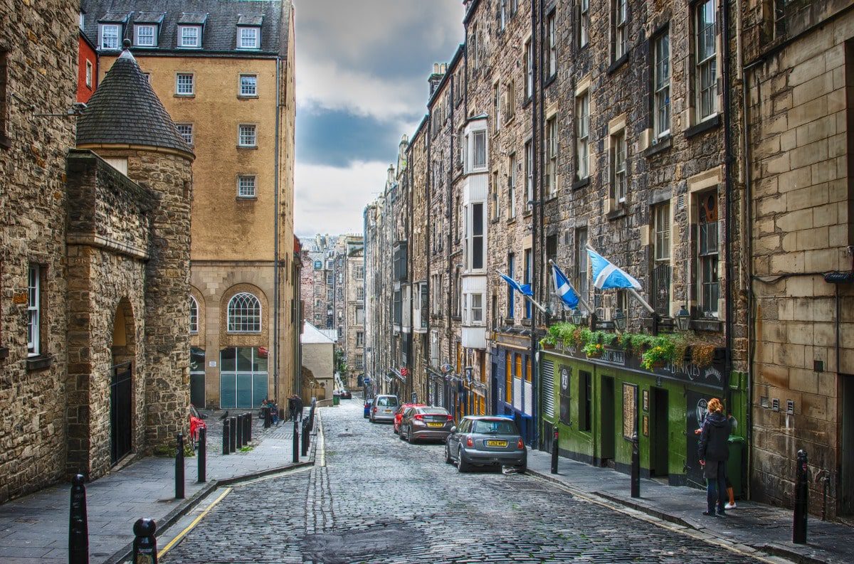 Edinburgh Scotland Streets