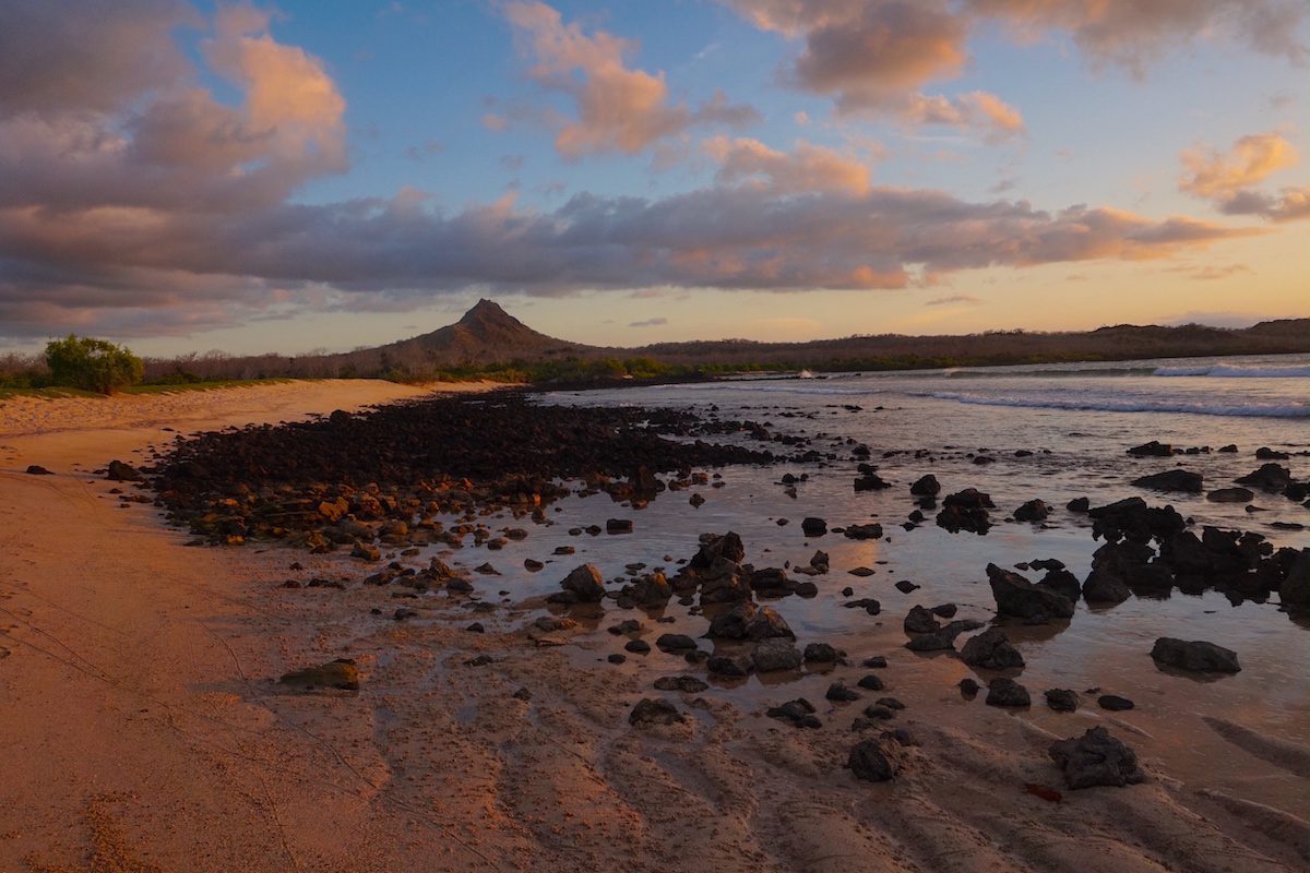 Sunset in the Galapagos Islands