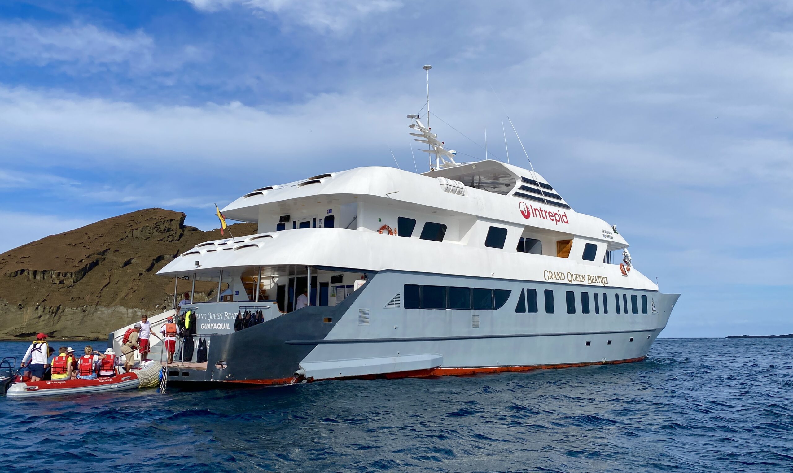 small ship intrepid galapagos 