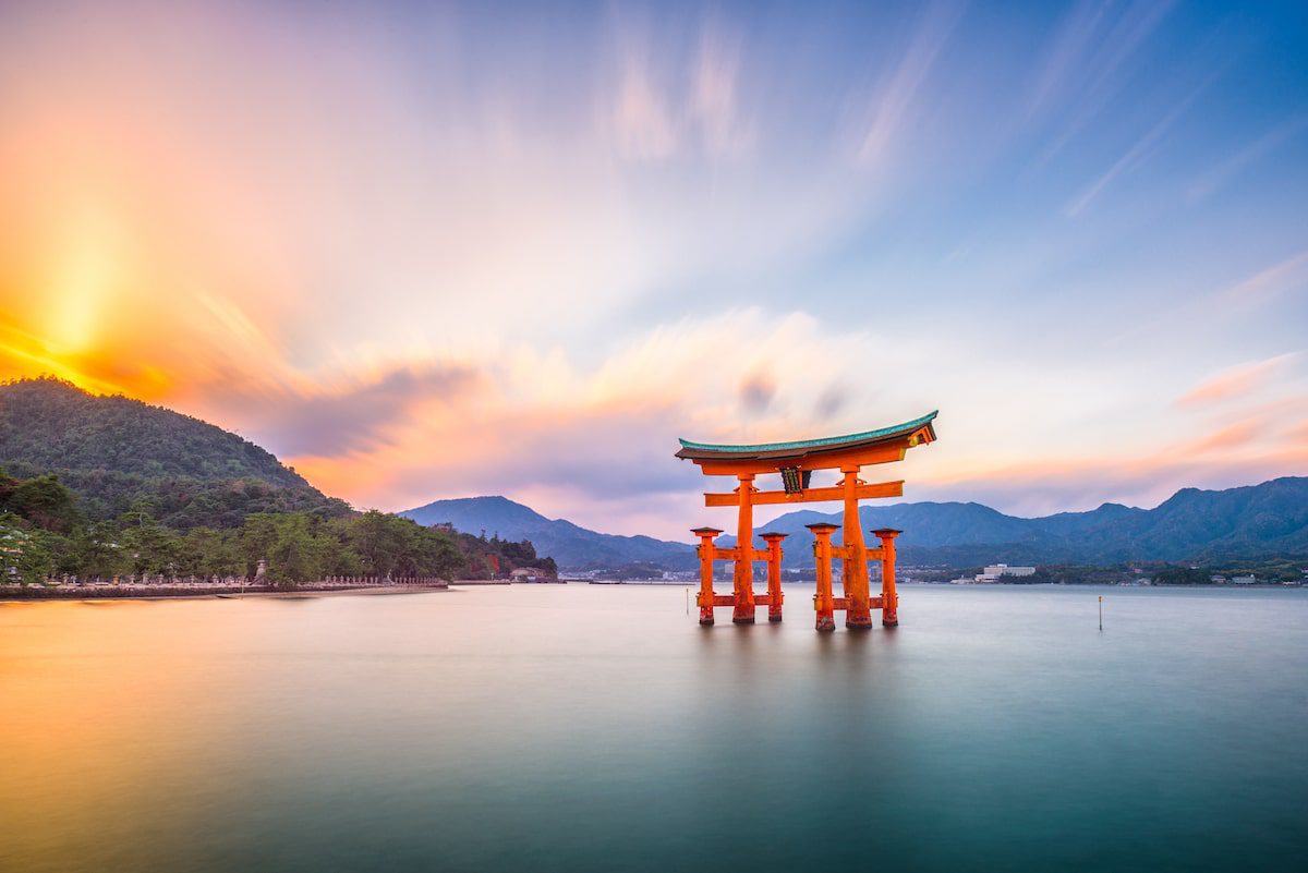 Itsukushima Shrine in Miyajima, Hiroshima