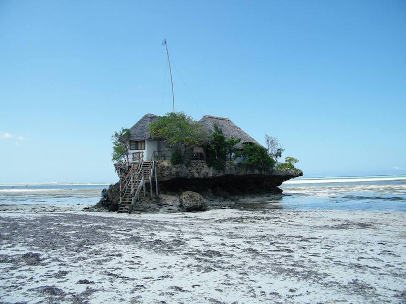 The Rock restaurant Zanzibar Tanzania