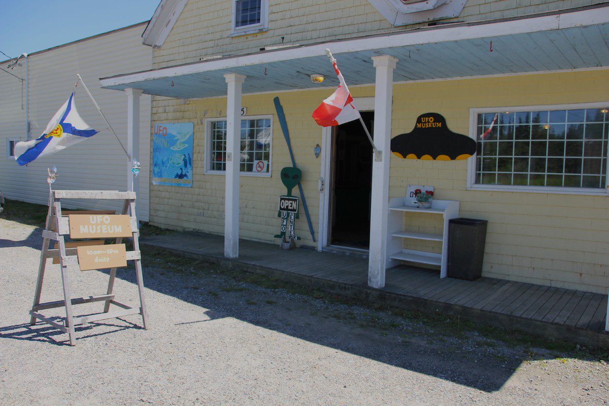 The UFO Museum in Shag Harbour