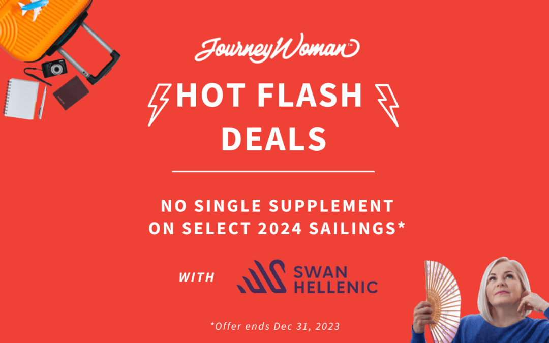 HOT FLASH: No Single Supplement on Select Swan Hellenic 2024 Sailings!
