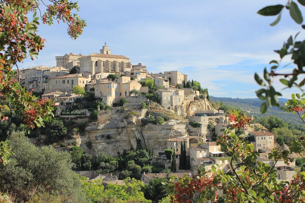 Overlooking Gordes Village, Provence France