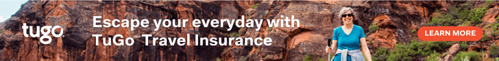 Tugo Travel Insurance Banner