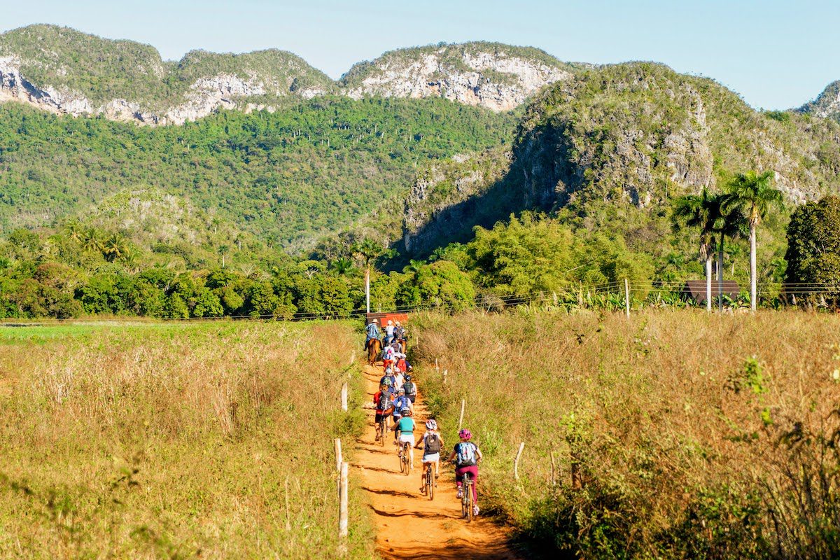 Exploring the Vinales Valley in Cuba on a tour with Cuban Adventures