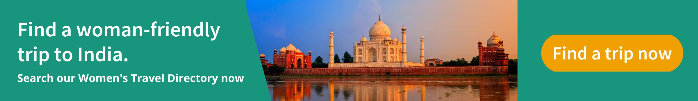 Find a women-friendly trip to India!