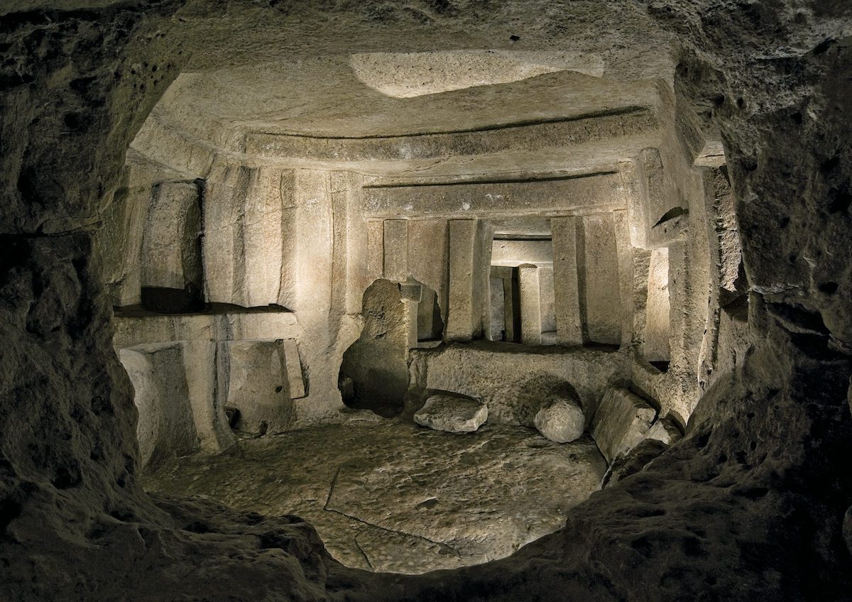 The Hal Saflieni Hypogeum is one of Europe’s only known neolithic necropolises