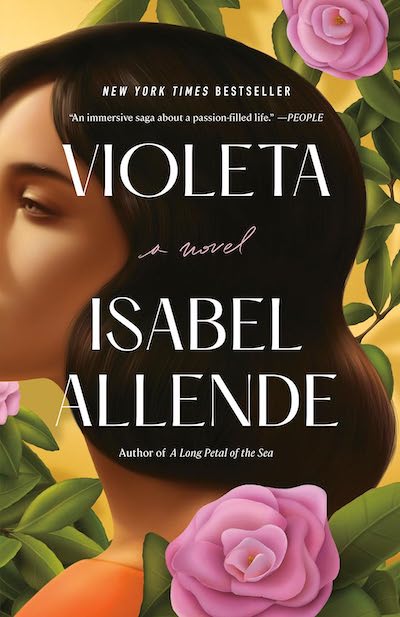 Violeta by Isabel Allende Book Cover