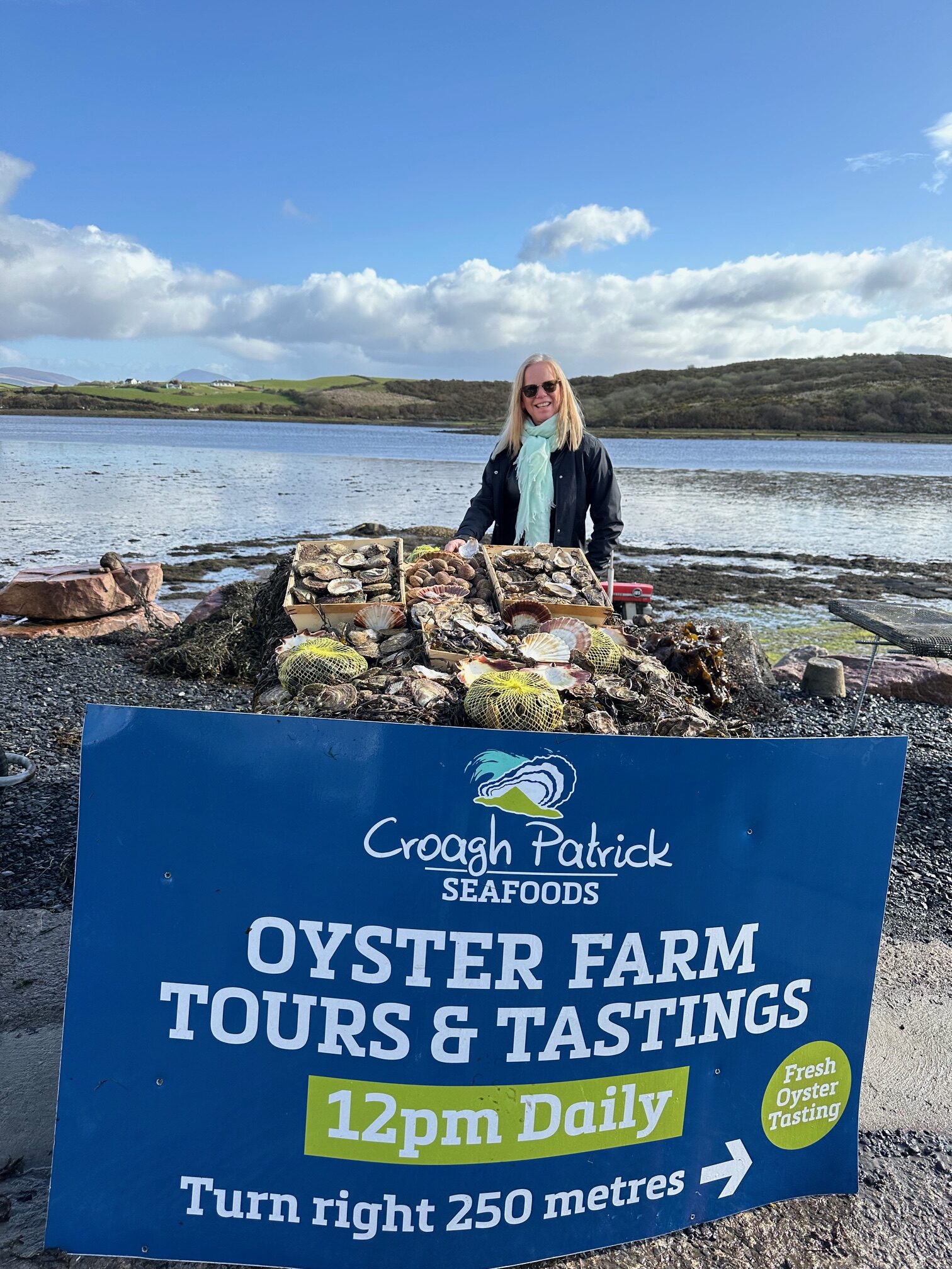 sustainable travel oysters in Ireland earth day 