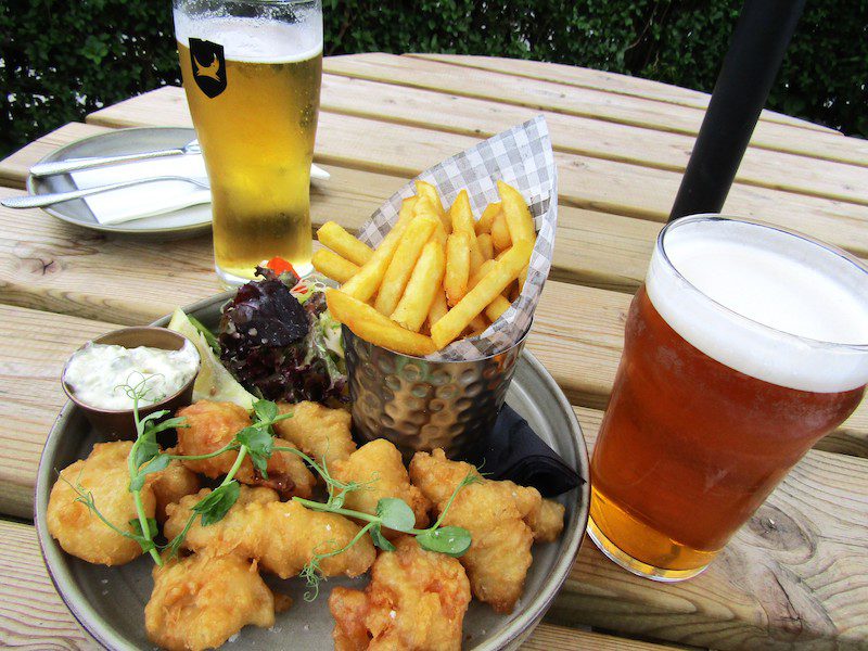 The Auld Smiddy, a beloved Pitlochry go-to for classic fish n' chips.