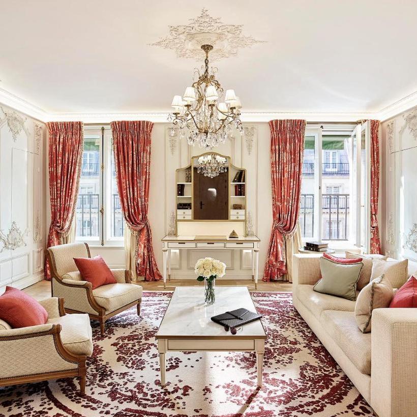 Orante room inside the Hotel Le Meurice in Paris, France