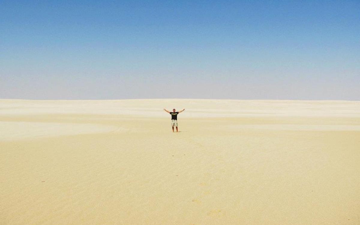 While Kim and I felt high and dry during the LCBO strike, the situation was similar in the Siwa Oasis, Egypt. 