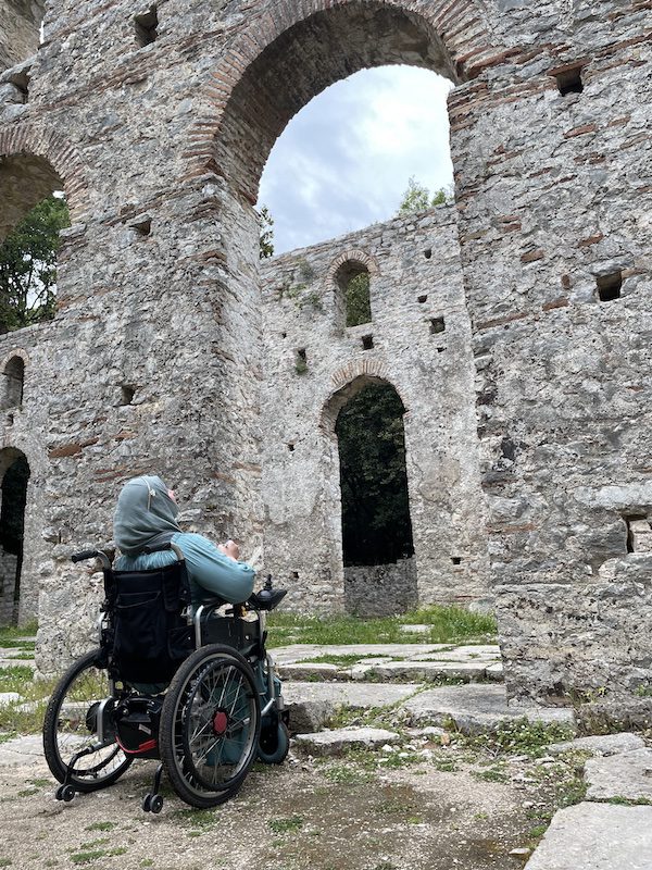 Tanzila explores Butrint National Park, Albania