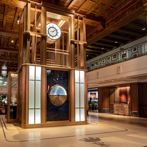 Lobby at the Fairmont Royal York