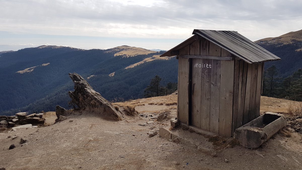 Mountain facilities for women hiking the Himalayas.