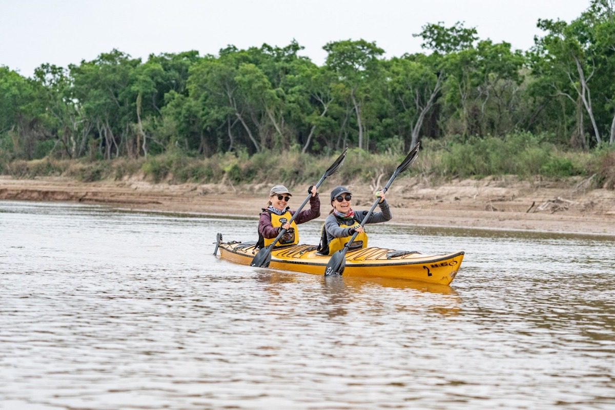 Ana Ines Figueroa Kayak Bermejo Rewilding Argentina