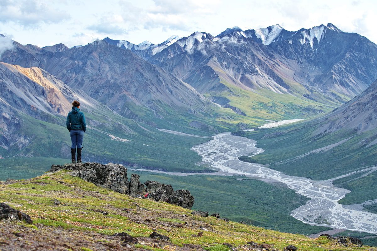 Breathtaking views in Kluane National Park