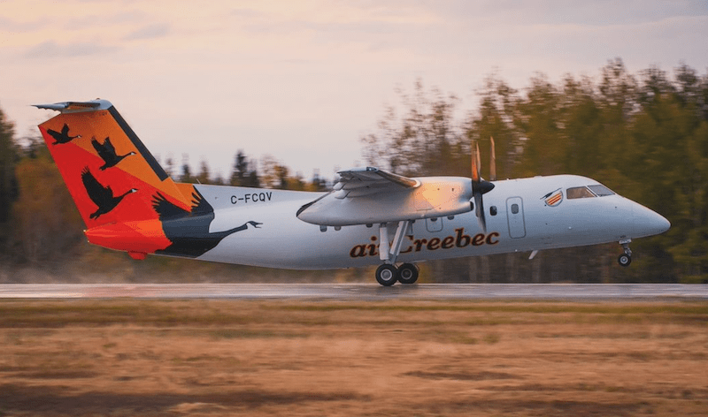 Air Creebec plane credit Jean Philippe Richard