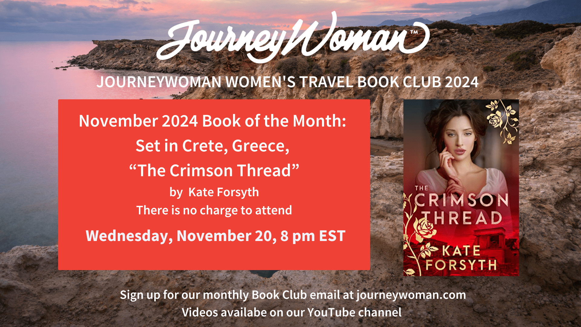 crimson thread book club<br />
