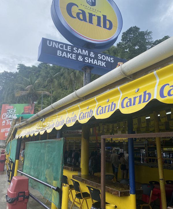 Uncle Sam’s Bake and Shark in Trinidad