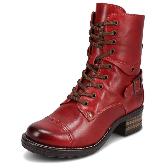 Red Taos Boot