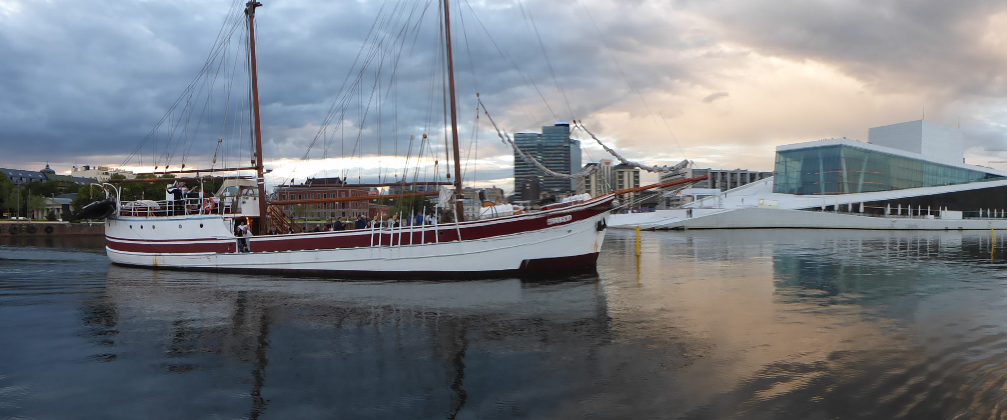 ss helena oslo port norway winter 