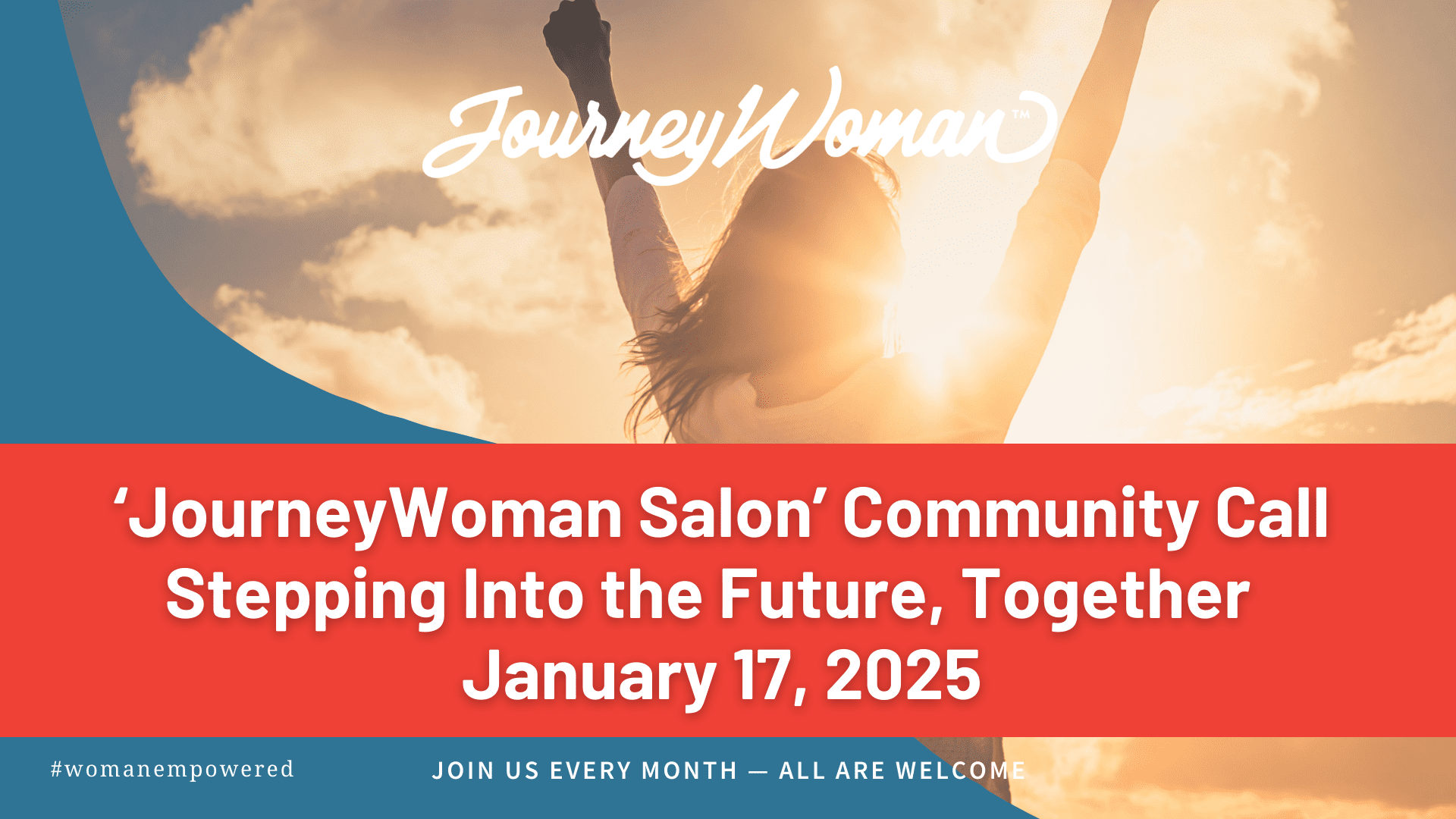 JW Community Salon 2025 banner for journeywoman salon webinar
