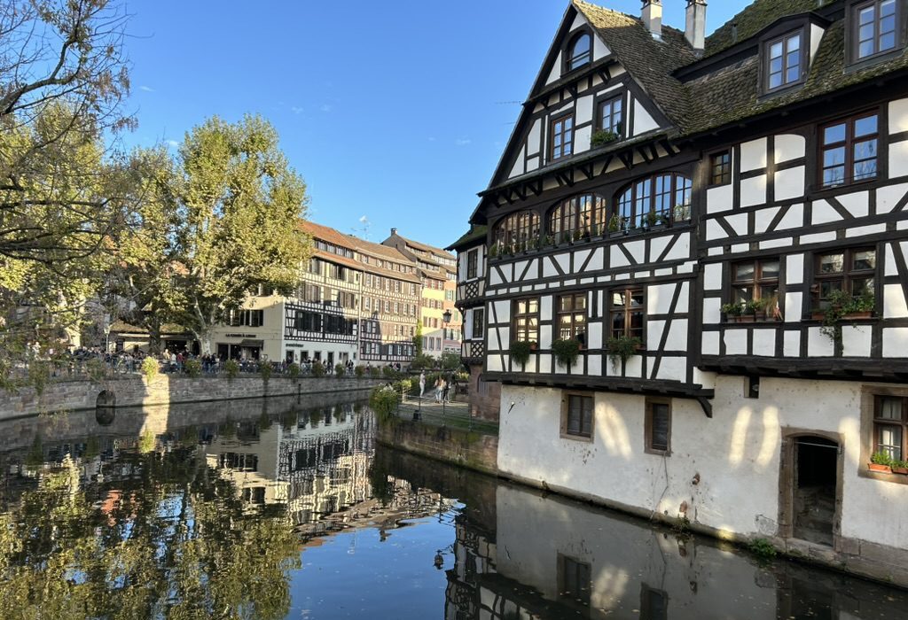 Strasbourg canals France Strasbourg canals france grand est