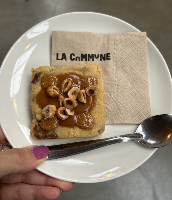 La Commune Lyon Dessert at La Commune food court in Lyon, France