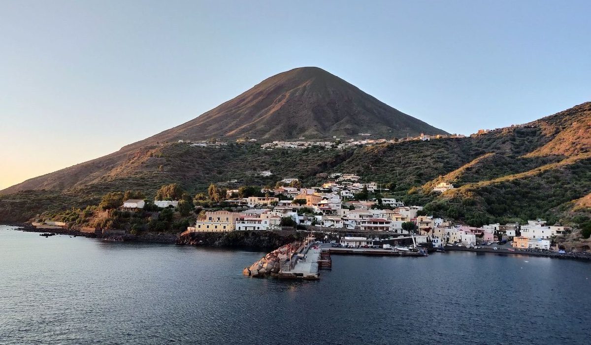 View of Mt Etna in Sicily