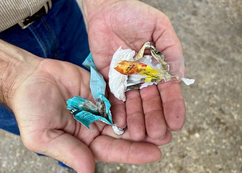 Microtrash from Buffalo National River