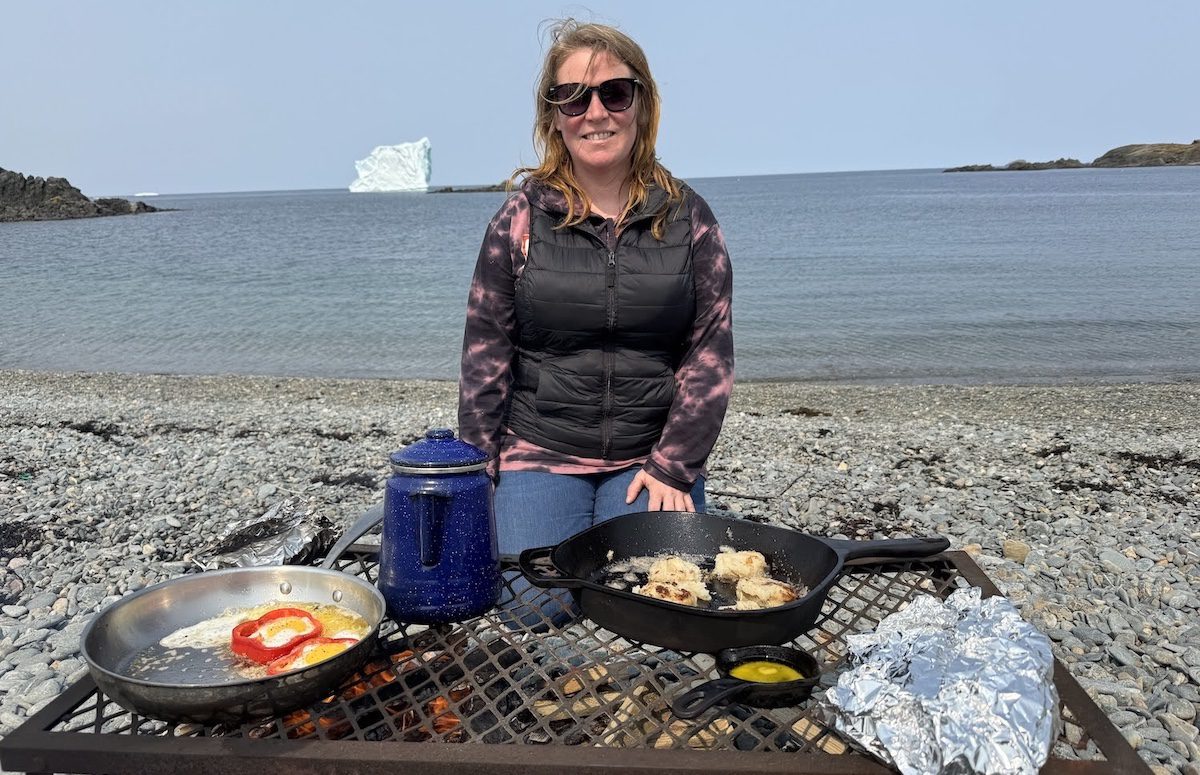 Twillingate-Crystal Anstey of Wild Island Kitchen leads a mug-up in iceberg season CREDIT Jennifer Bain Twillingate-Crystal Anstey of Wild Island Kitchen leads a mug-up in iceberg season