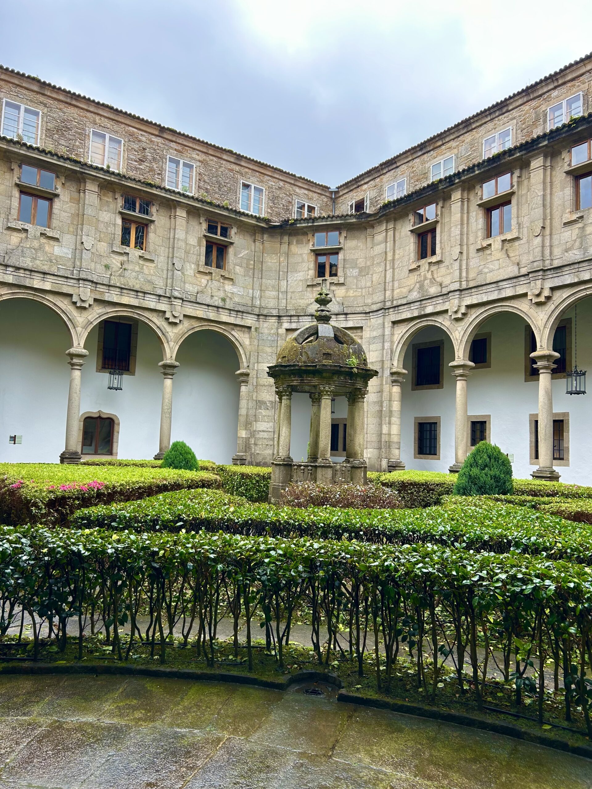 santiago parador spain santiago parador courtyard