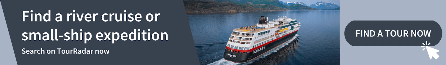 TOUR RADAR River Cruise Trainline Banner