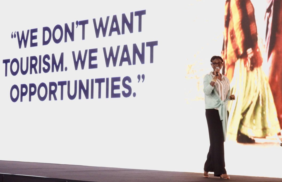 Sustainable tourism visionary Judy Kepher Gona at GX