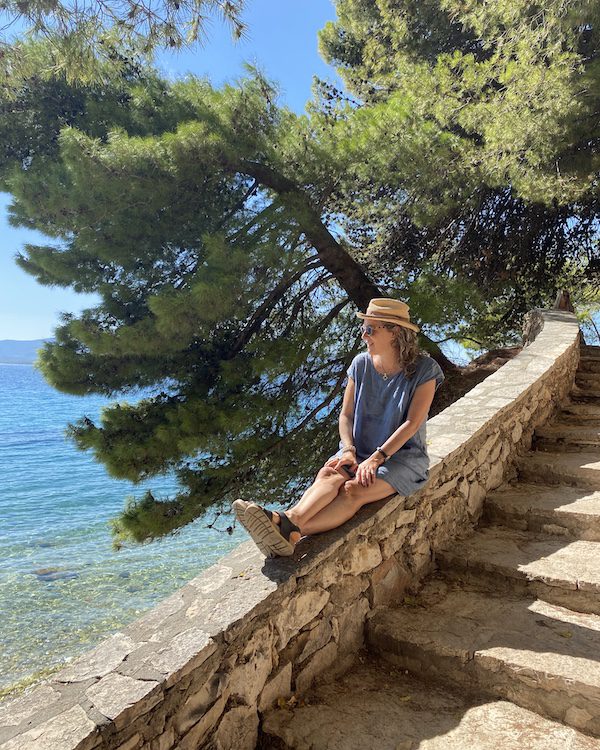 Diana Ballon on Brac