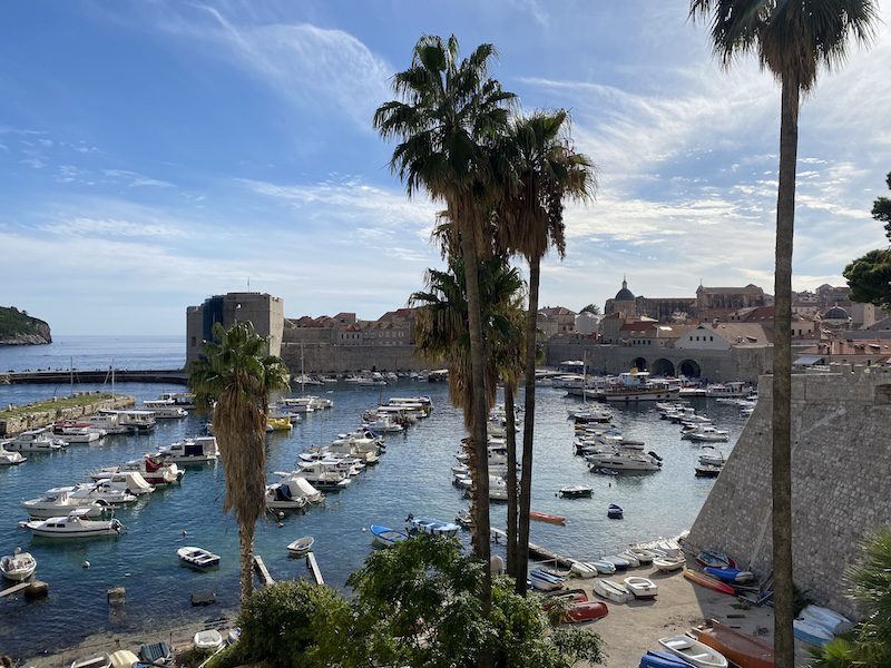 Harbour in Dubrovnik's old town