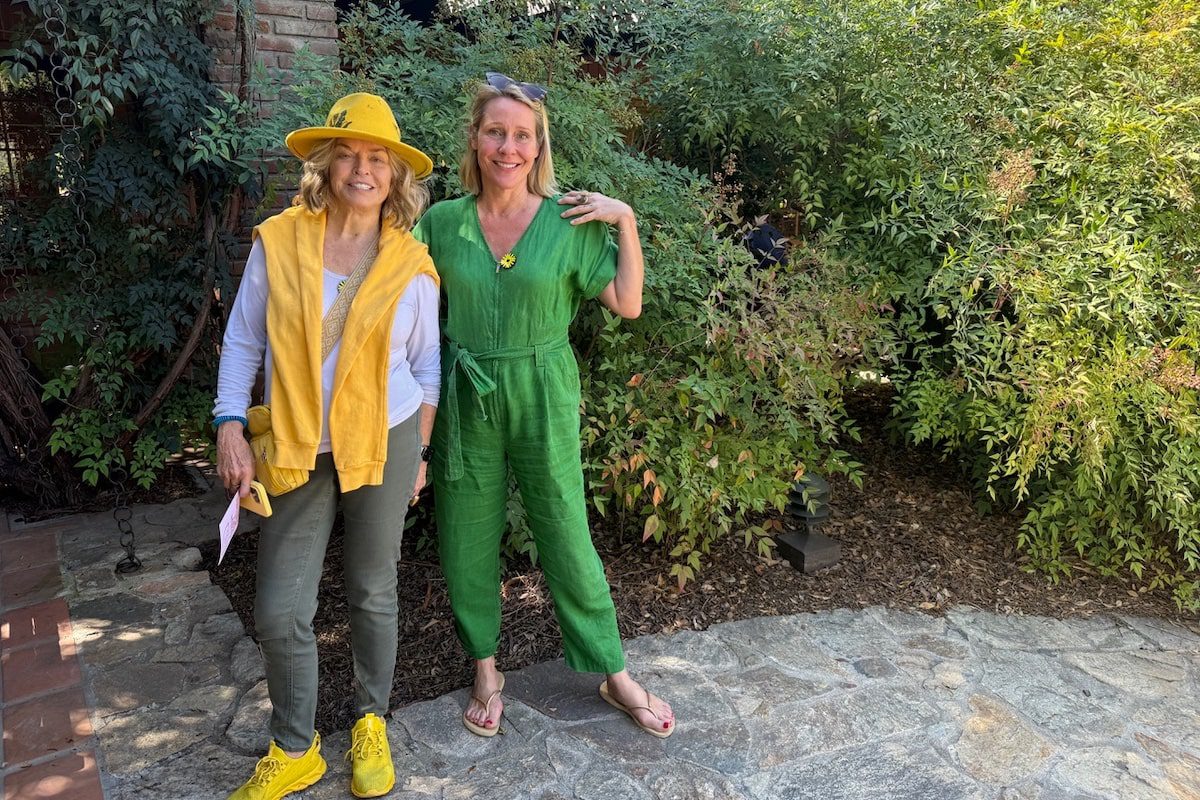 Juliet Kinsman and Pat Mitchell Mexico