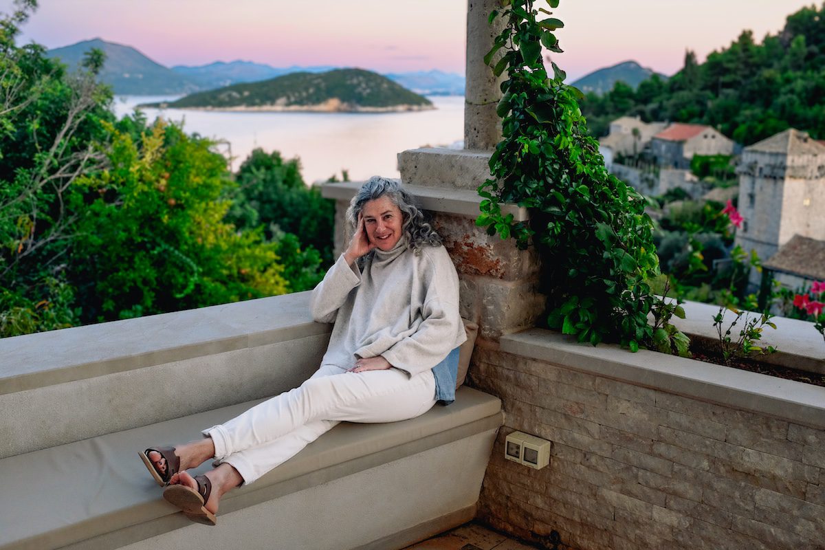 Diana Ballon on Sipan<br />
