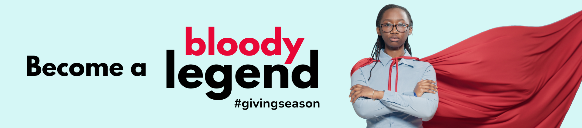 period purse banner. giving tuesday