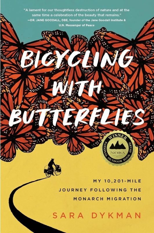 bicycling with butterflies book cover bicycling with butterflies travel book cover
